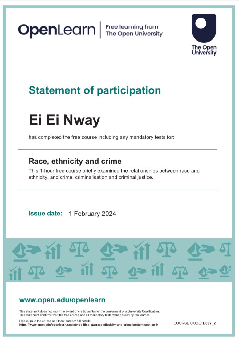 Race, Ethnicity, and Crime